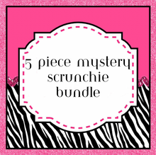 Load image into Gallery viewer, Mystery 5 Piece Scrunchie Bundle