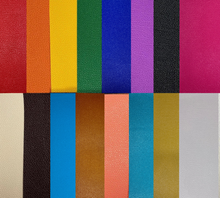 Load image into Gallery viewer, Solid Litchi Faux Leather Collection