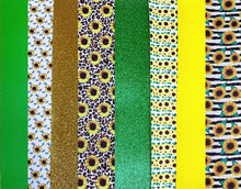 Load image into Gallery viewer, Sunflower Faux Leather Collection