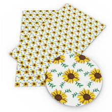 Load image into Gallery viewer, Sunflower Faux Leather Collection