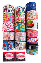 Load image into Gallery viewer, 3 Yard Roll 7/8, 5/8, 3/8 Grosgrain Ribbon