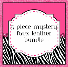 Load image into Gallery viewer, Mystery 5 Piece Faux Leather Bundle
