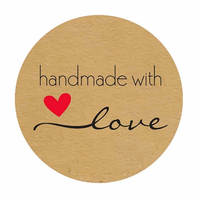 Handmade With Love 75 Stickers