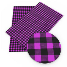 Load image into Gallery viewer, Plaid Faux Leather Collection
