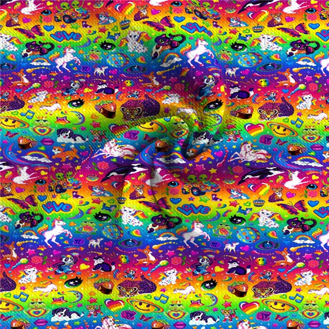 Lisa frank fabric sales