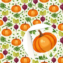 Load image into Gallery viewer, Thanksgiving Pumpkin Faux Leather Collection
